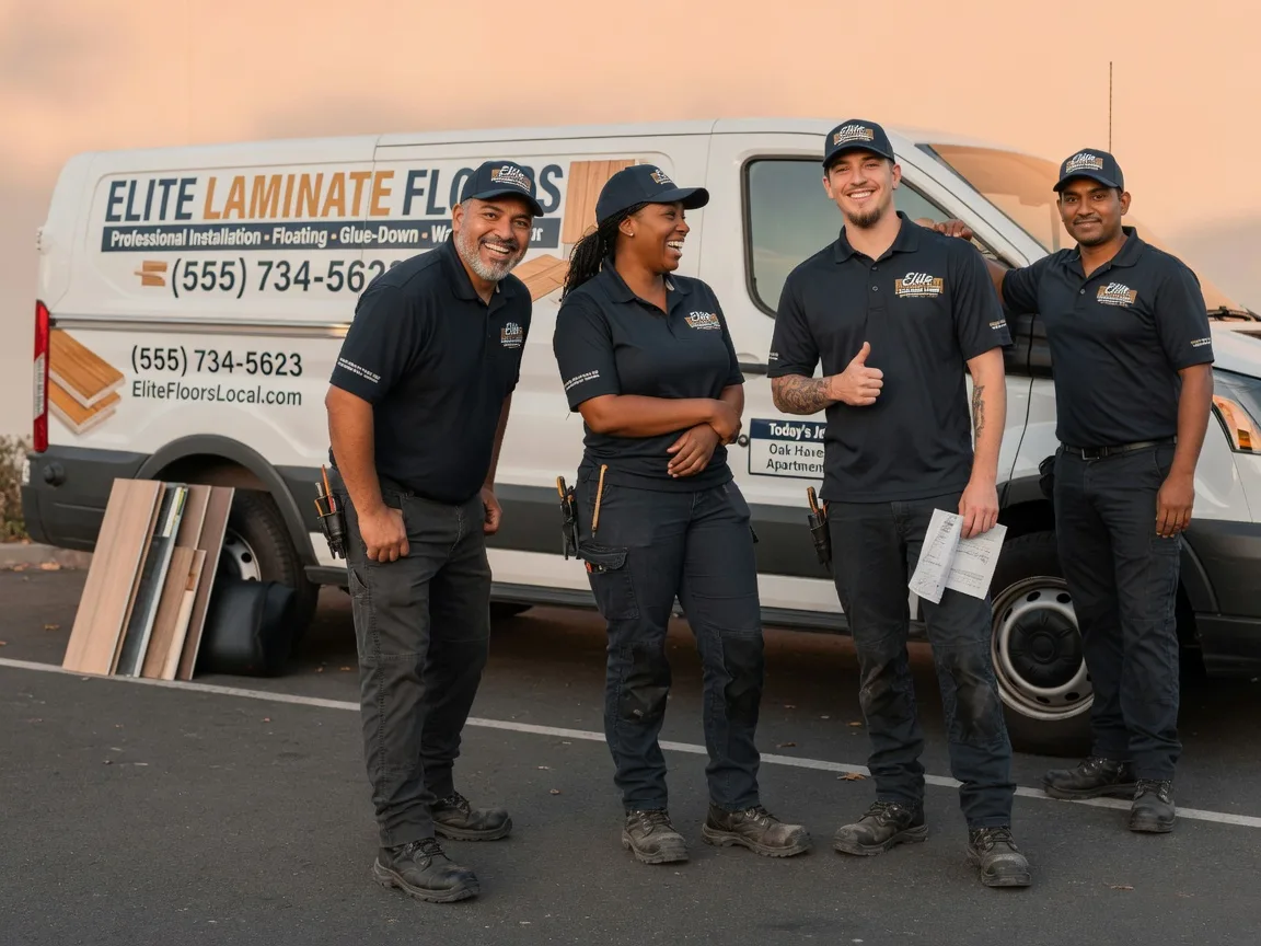 Laminate flooring installation company in New Bremen, OH